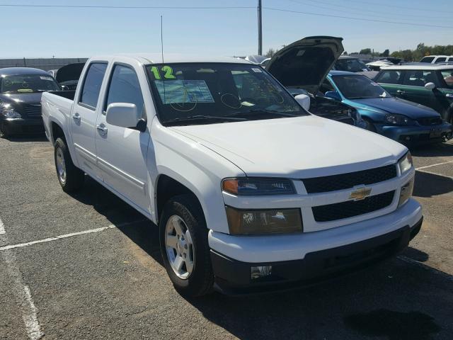1GCDSCFE4C8115335 - 2012 CHEVROLET COLORADO L WHITE photo 1