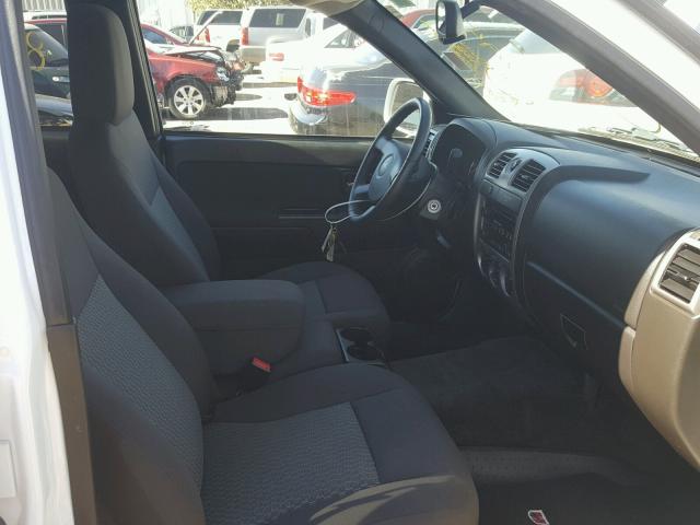 1GCDSCFE4C8115335 - 2012 CHEVROLET COLORADO L WHITE photo 5