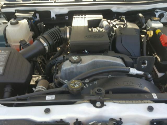 1GCDSCFE4C8115335 - 2012 CHEVROLET COLORADO L WHITE photo 7