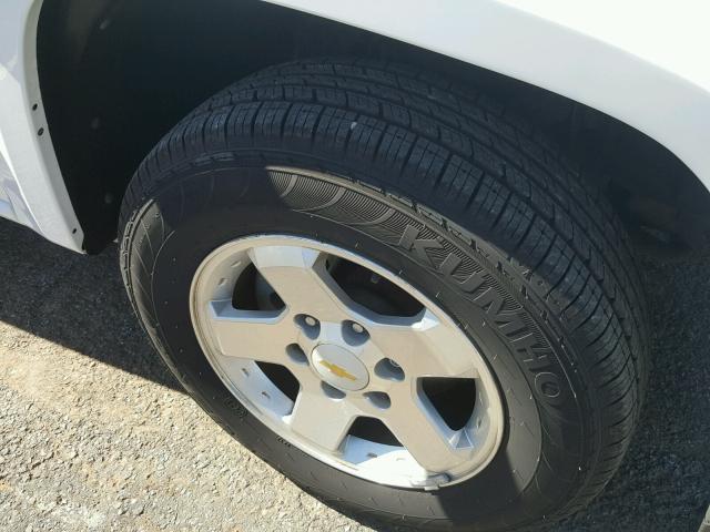 1GCDSCFE4C8115335 - 2012 CHEVROLET COLORADO L WHITE photo 9