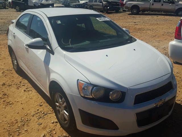 1G1JC5SH7D4152750 - 2013 CHEVROLET SONIC LT WHITE photo 1