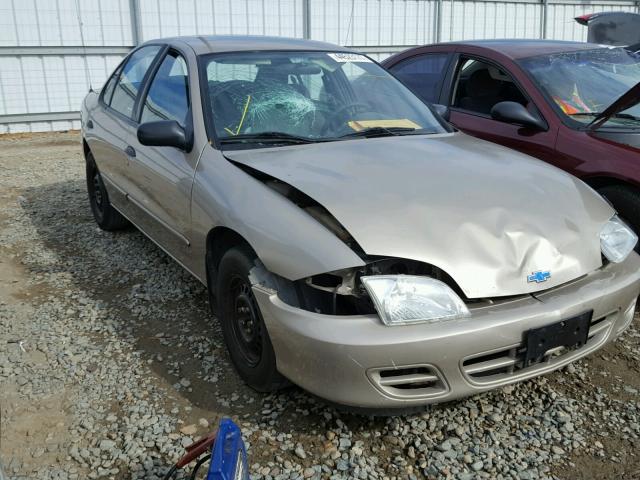 1G1JC524027399696 - 2002 CHEVROLET CAVALIER BROWN photo 1