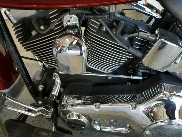 1HD1BWB122Y057259 - 2002 HARLEY-DAVIDSON FLSTCI BURGUNDY photo 6