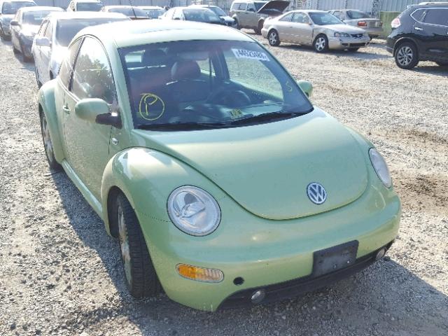 3VWCD21C83M409819 - 2003 VOLKSWAGEN NEW BEETLE GREEN photo 1