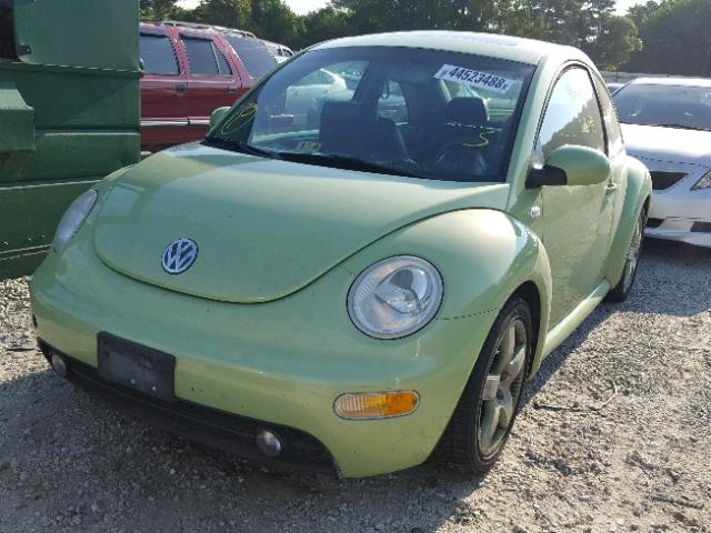 3VWCD21C83M409819 - 2003 VOLKSWAGEN NEW BEETLE 绿色 照片 2