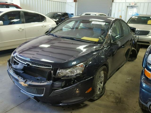 1G1PA5SH1E7421924 - 2014 CHEVROLET CRUZE LS BLUE photo 2