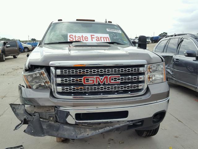 1GT121C84DF138567 - 2013 GMC SIERRA K25 CHARCOAL photo 9