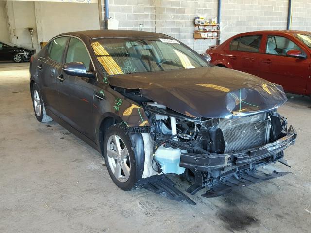 KNAGM4A73F5559797 - 2015 KIA OPTIMA LX BLUE photo 1