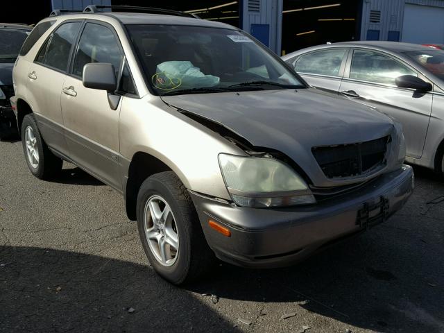 JTJGF10U330158517 - 2003 LEXUS RX 300 BEIGE photo 1