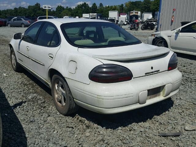 1G2WJ52K7VF309508 - 1997 PONTIAC GRAND PRIX WHITE photo 3