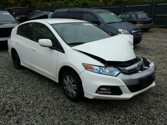 JHMZE2H3XCS002011 - 2012 HONDA INSIGHT WHITE photo 1