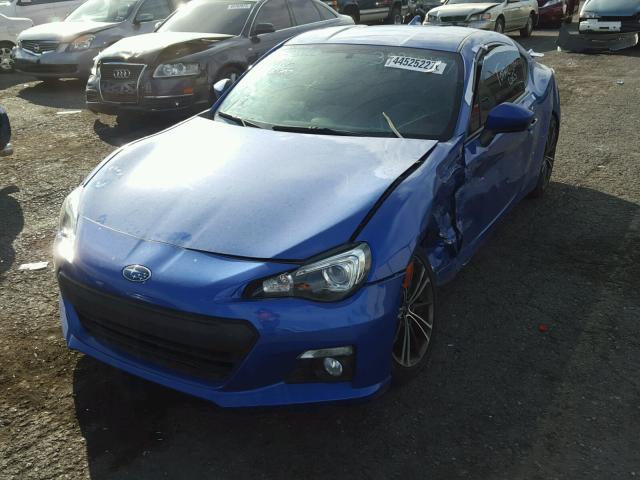 JF1ZCAC15F8607603 - 2015 SUBARU BRZ 2.0 LI BLUE photo 2