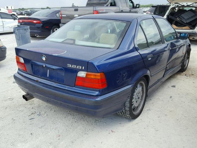 WBACD4325WAV61817 - 1998 BMW 328 I AUTO BLUE photo 4