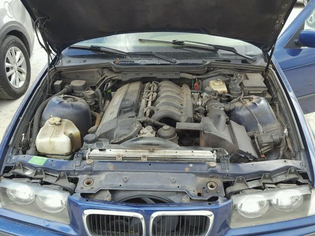 WBACD4325WAV61817 - 1998 BMW 328 I AUTO BLUE photo 7