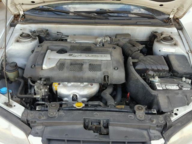 KMHDN46D15U165331 - 2005 HYUNDAI ELANTRA GL GRAY photo 7