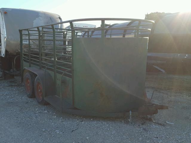 B1LL0FSALE0301181 - 1995 ALLOY TRAILER UTILITY GREEN photo 1