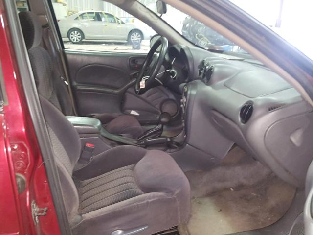 1G2NF52F82C257108 - 2002 PONTIAC GRAND AM S 栗色 照片 5