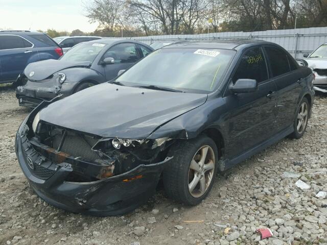 1YVHP80D645N23980 - 2004 MAZDA 6 S GRAY photo 2