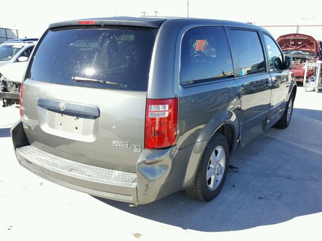 2D4RN4DE5AR254321 - 2010 DODGE GRAND CARA GRAY photo 4