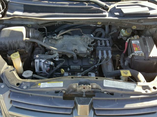 2D4RN4DE5AR254321 - 2010 DODGE GRAND CARA GRAY photo 7