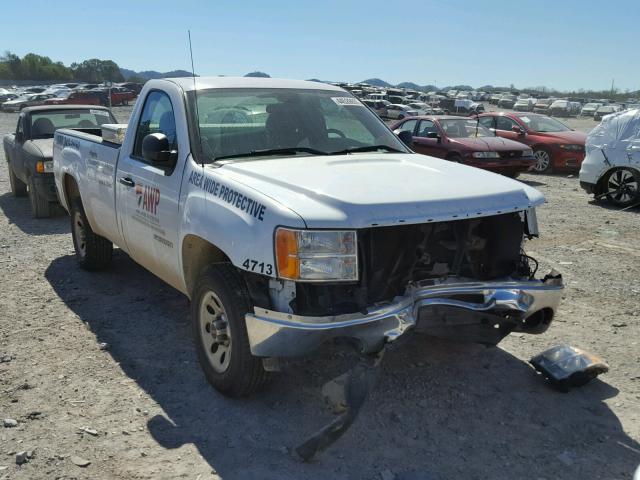 1GTN1TEX2CZ317241 - 2012 GMC SIERRA C15 WHITE photo 1