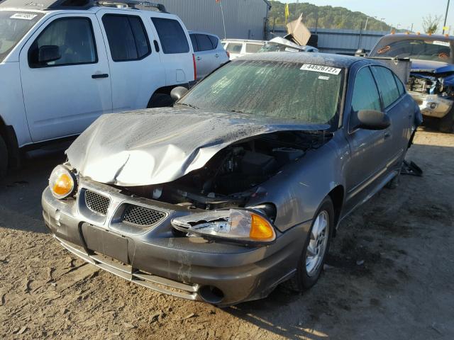 1G2NE52E35M126919 - 2005 PONTIAC GRAND AM S GRAY photo 2