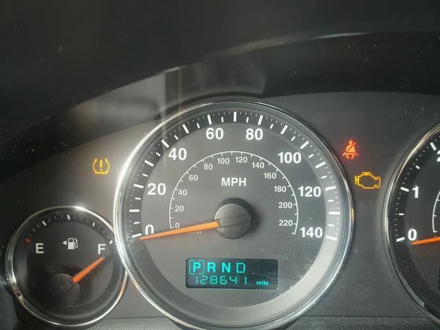 1J8HG48K46C352591 - 2006 JEEP COMMANDER BLACK photo 8