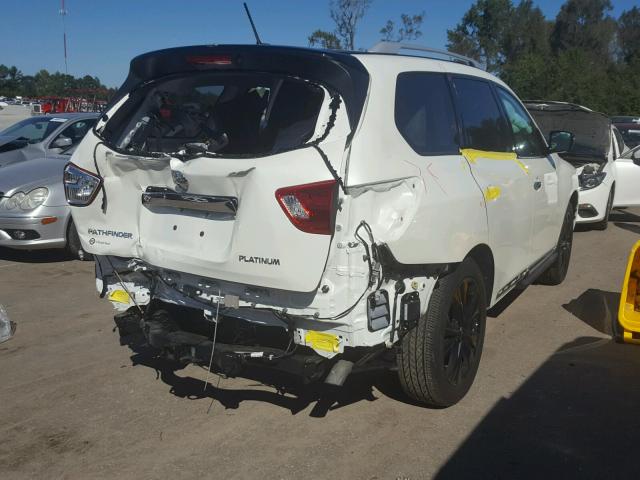 5N1DR2MN2HC658577 - 2017 NISSAN PATHFINDER WHITE photo 4