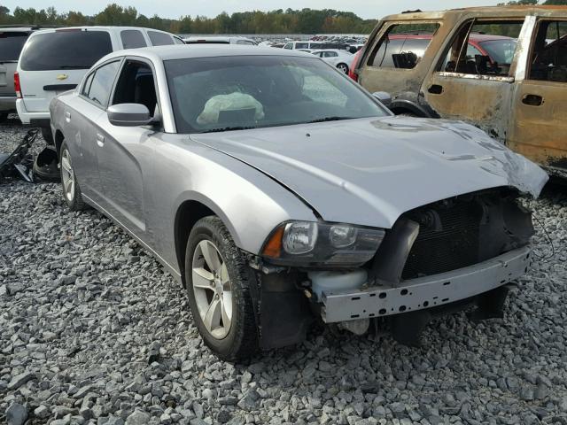 2C3CDXBG5DH689849 - 2013 DODGE CHARGER SE GRAY photo 1