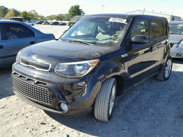 KNDJP3A57G7382623 - 2016 KIA SOUL + BLACK photo 2