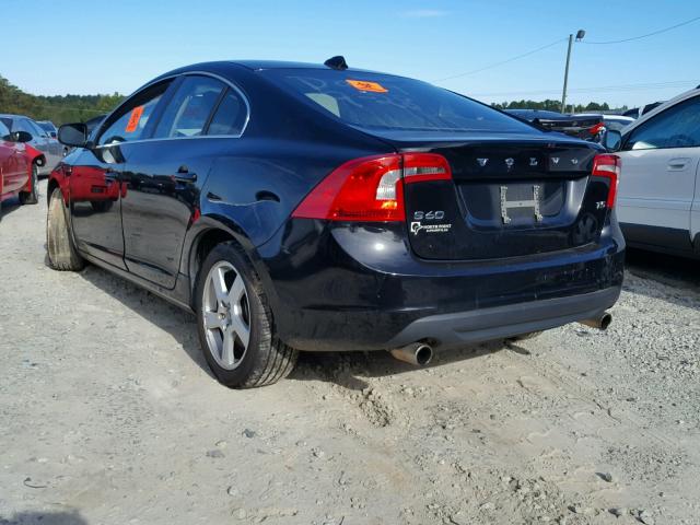 YV1612FS5D2205961 - 2013 VOLVO S60 T5 BLACK photo 3