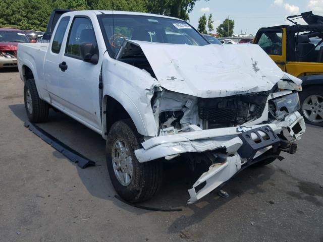 1GCDT29E788189018 - 2008 CHEVROLET COLORADO L WHITE photo 1