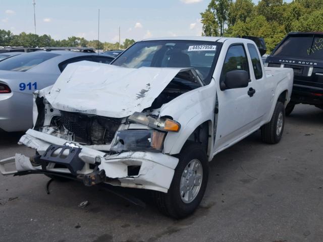 1GCDT29E788189018 - 2008 CHEVROLET COLORADO L WHITE photo 2