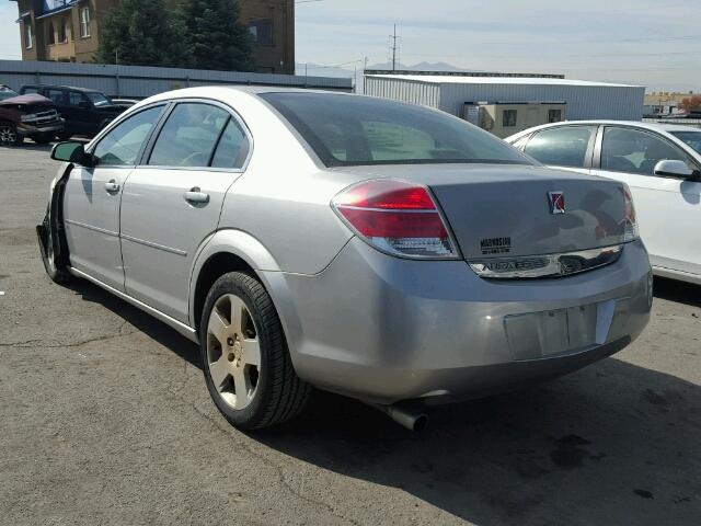 1G8ZS57N87F285595 - 2007 SATURN AURA XE SILVER photo 3