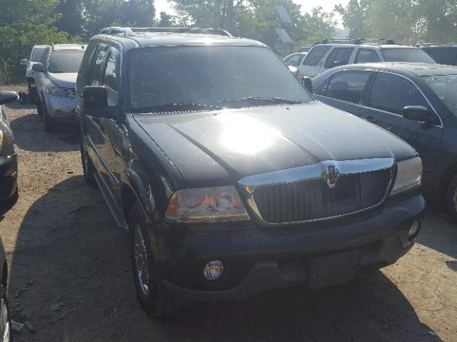 5LMEU88H54ZJ22902 - 2004 LINCOLN AVIATOR 黑色 照片 1