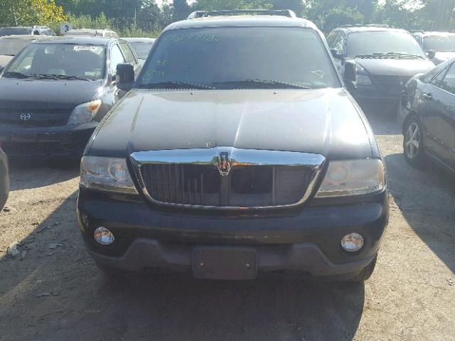 5LMEU88H54ZJ22902 - 2004 LINCOLN AVIATOR 黑色 照片 9
