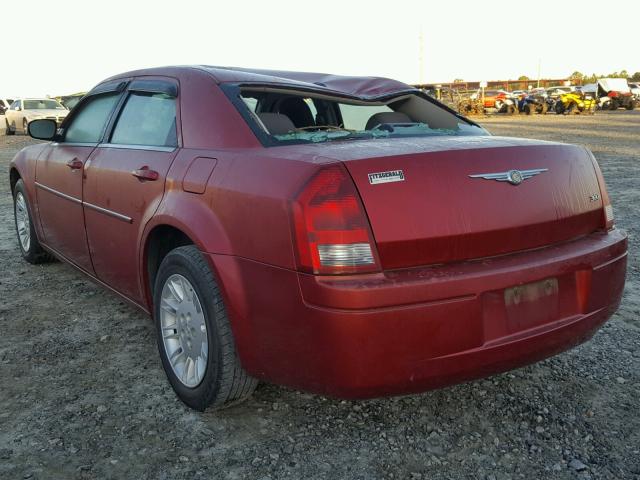 2C3KA43R17H889229 - 2007 CHRYSLER 300 RED photo 3