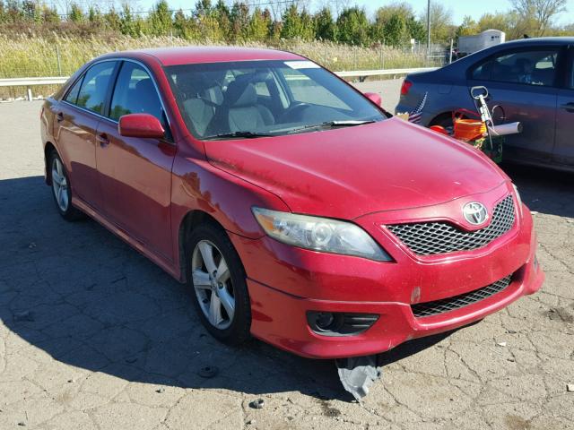 4T1BF3EK4BU726342 - 2011 TOYOTA CAMRY BASE RED photo 1