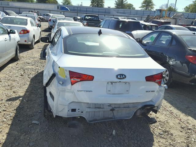 5XXGN4A72DG121166 - 2013 KIA OPTIMA EX WHITE photo 9