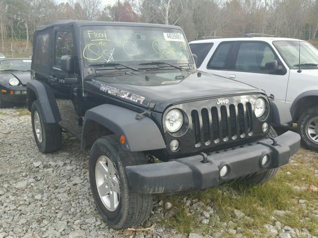 1C4AJWAG9EL207427 - 2014 JEEP WRANGLER S BLACK photo 1