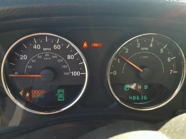 1C4AJWAG9EL207427 - 2014 JEEP WRANGLER S BLACK photo 8