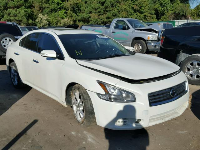 1N4AA5AP2DC831858 - 2013 NISSAN MAXIMA S WHITE photo 1