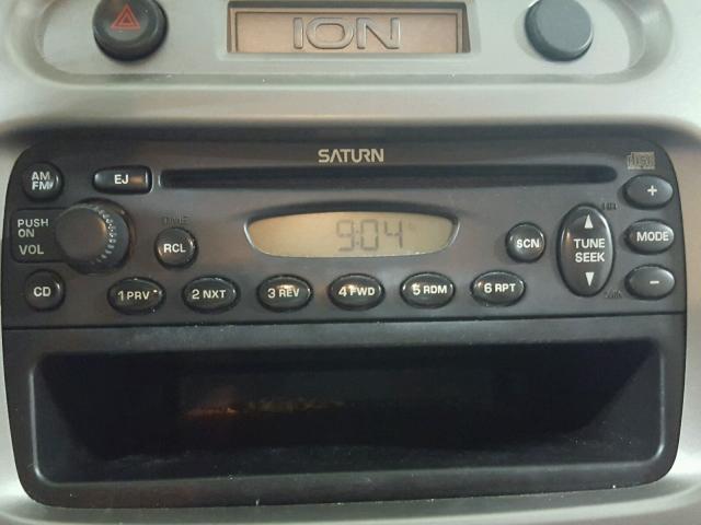 1G8AJ52F24Z142281 - 2004 SATURN ION LEVEL RED photo 9