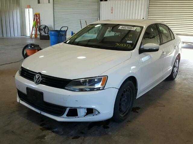 3VWD17AJ4EM364373 - 2014 VOLKSWAGEN JETTA SE Ağ foto 2