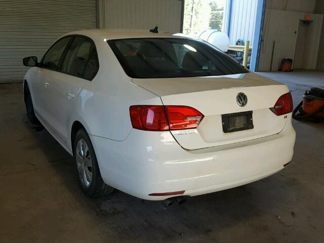 3VWD17AJ4EM364373 - 2014 VOLKSWAGEN JETTA SE Ağ foto 3