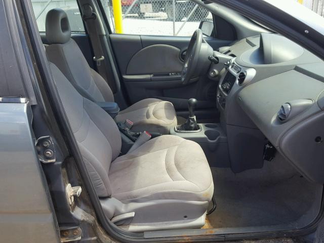 1G8AZ54F94Z152036 - 2004 SATURN ION LEVEL GRAY photo 5
