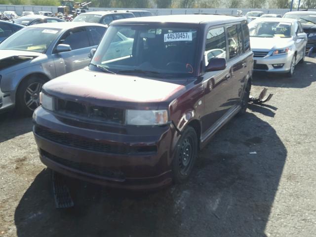 JTLKT324850207670 - 2005 TOYOTA SCION XB PURPLE photo 2