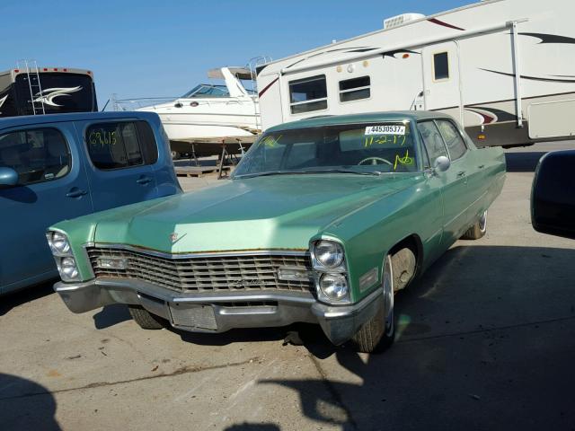 L7222031 - 1967 CADILLAC CADILLAC GREEN photo 2