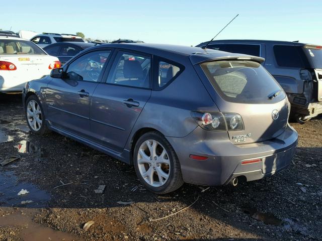 JM1BK143671724843 - 2007 MAZDA 3 HATCHBAC GRAY photo 3