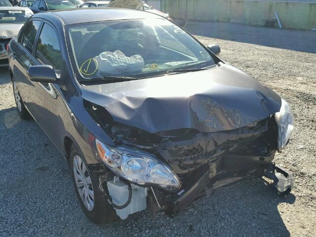 5YFBU4EE3CP012730 - 2012 TOYOTA COROLLA BA GRAY photo 1